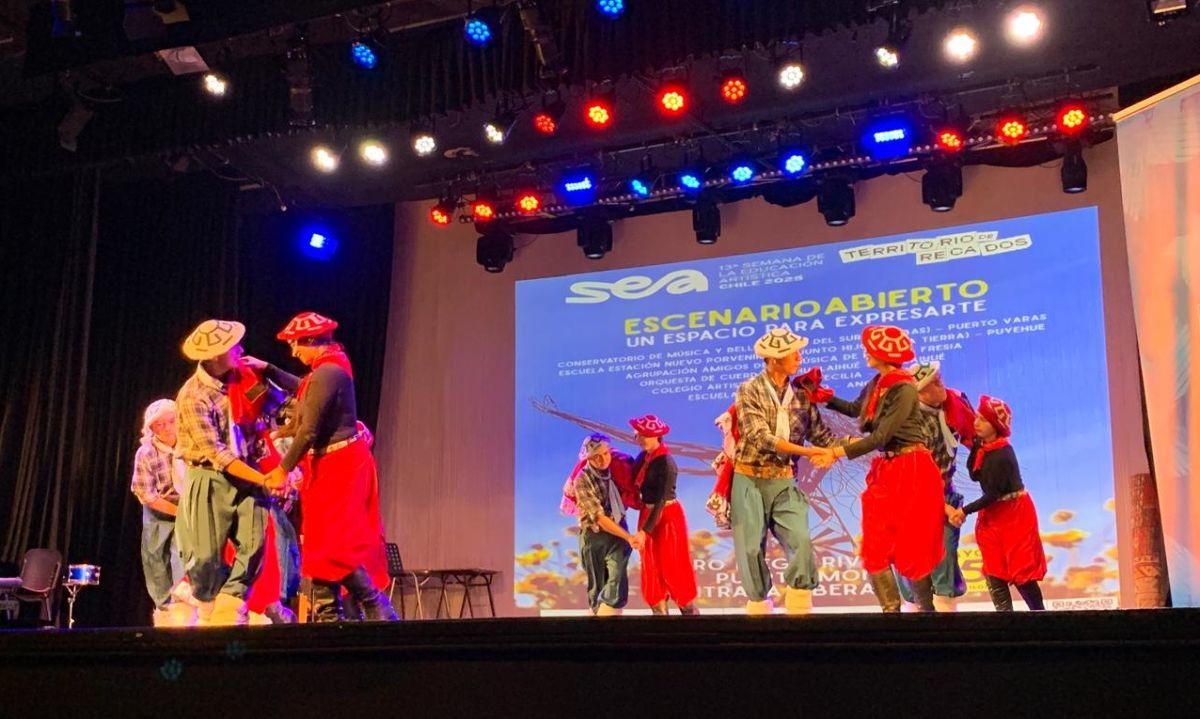Estudiantes de Los Lagos protagonizan celebraciones por la Semana de la Educación Artística
