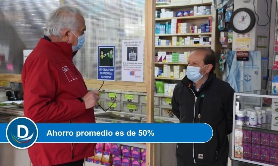 5 farmacias de la región ya están adheridas a la Ley Cenabast 