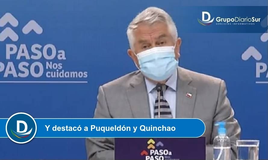 Ministro de Salud expresó preocupación por Chiloé