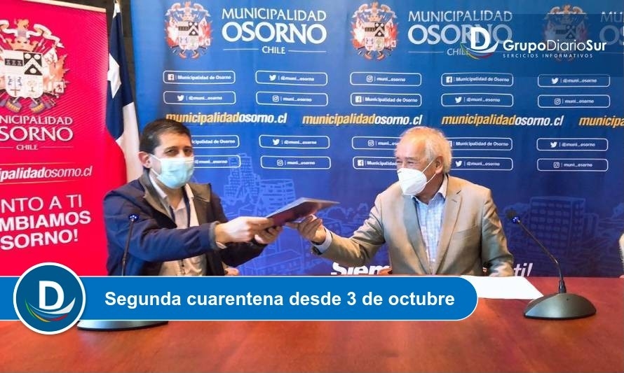 Proyecto de fortalecimiento y trabajo conjunto comprometen municipio de Osorno y Salud