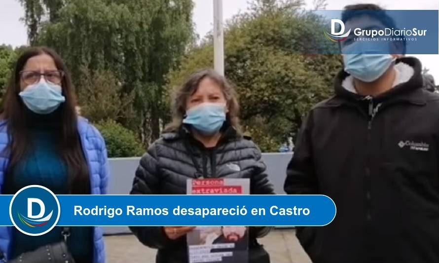 Madre de mochilero desaparecido llegó a Chiloé