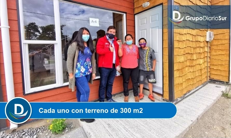 Setenta familias de Puqueldón ya tienen nuevo hogar