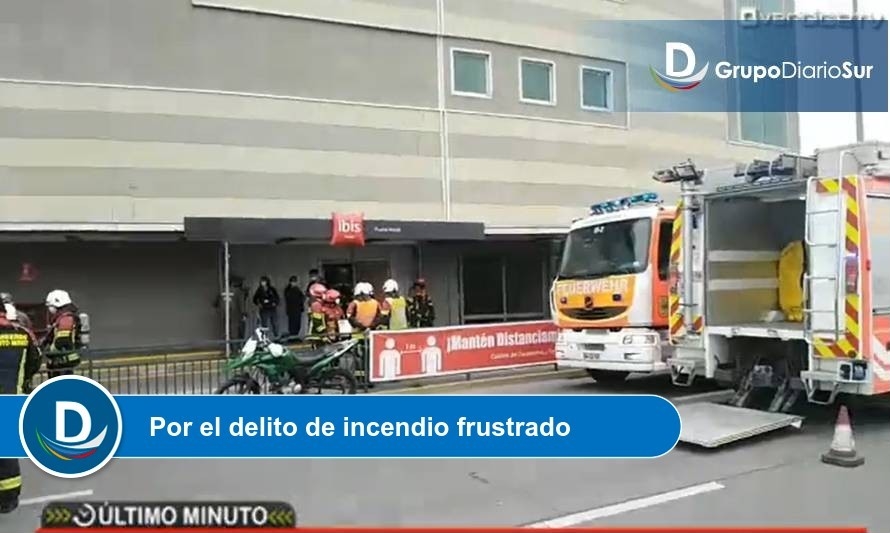 Formalizan a sujeto que prendió bengala en residencia sanitaria