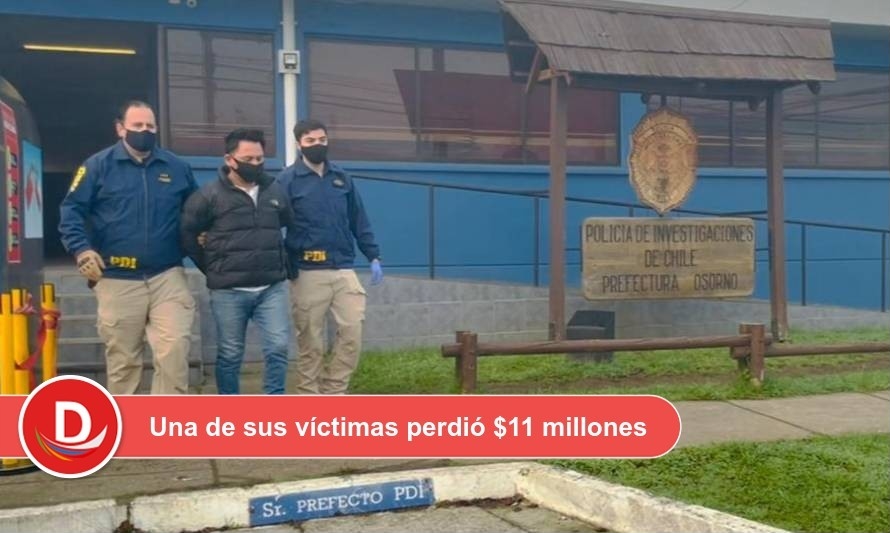 Detienen a estafador que engañaba a víctimas con la construcción de viviendas