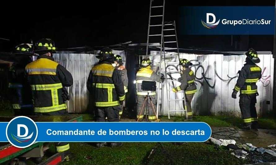 Investigan si incendio registrado en un cité fue intencional 