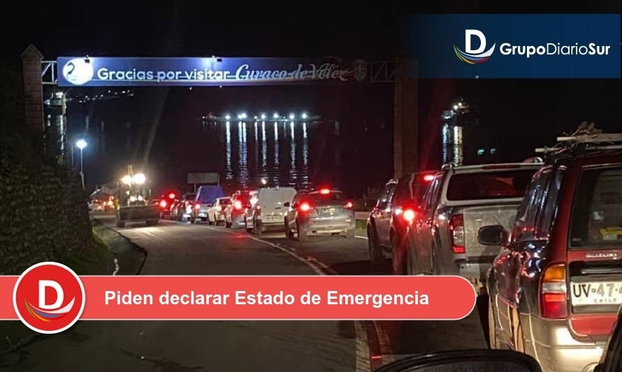 Acusan caos en servicio de transporte por Canal Dalcahue