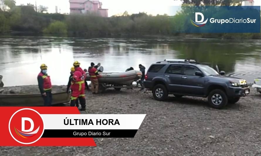 Apareció la joven que estaba siendo buscada en el río Rahue 