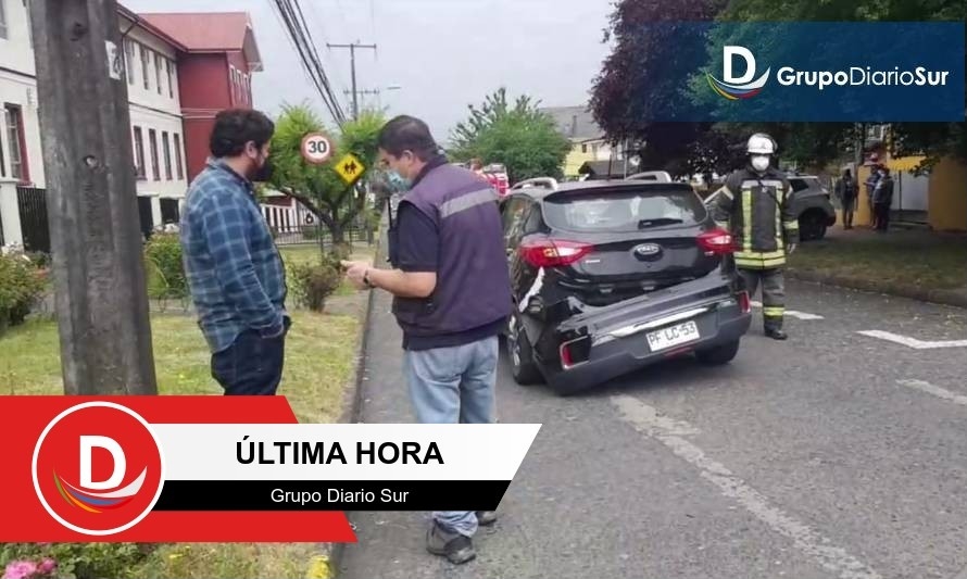 Una menor lesionada tras colisión en Osorno