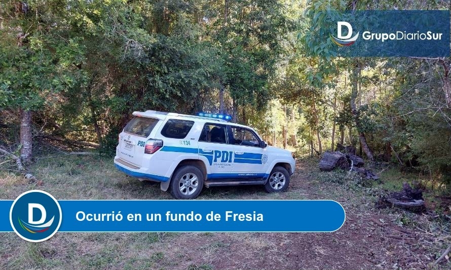 Hombre falleció mientras cortaba leña