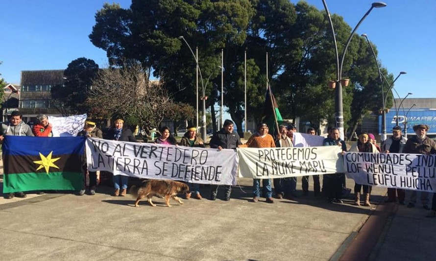 Resistencia de comunidades williche a vertedero de Ancud detona aún más el conflicto de la basura en Chiloé